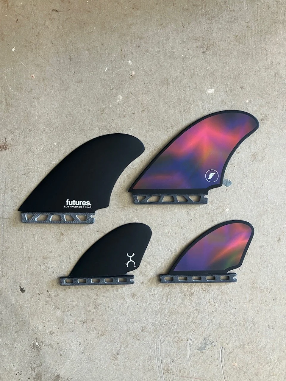 Rob Machado Signature Quad Futures — romasurf